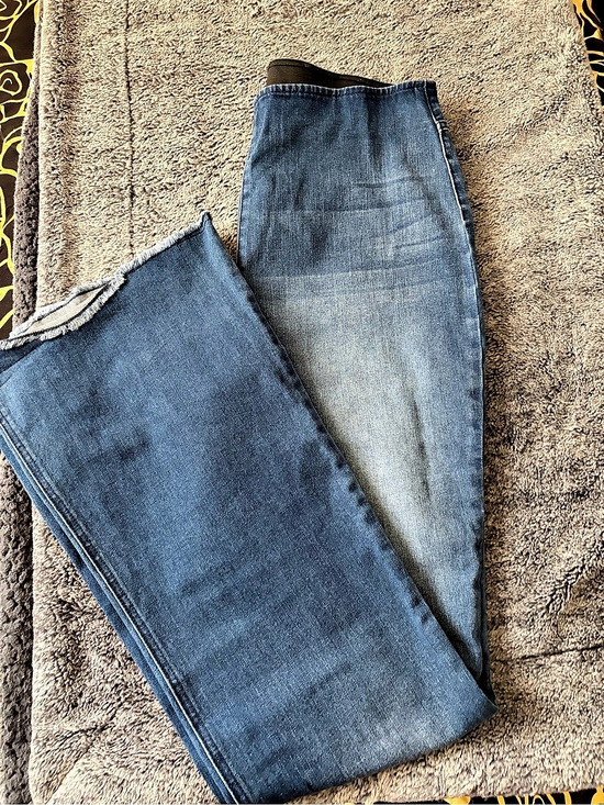 MORRIS ROSE Denim - Blue Flare Jeans Size Large